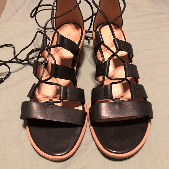 Madewell Lace Up Sandals - Picture 6 of 8